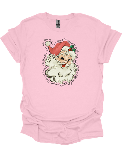 Luke 2:10-11 Santa T-Shirt