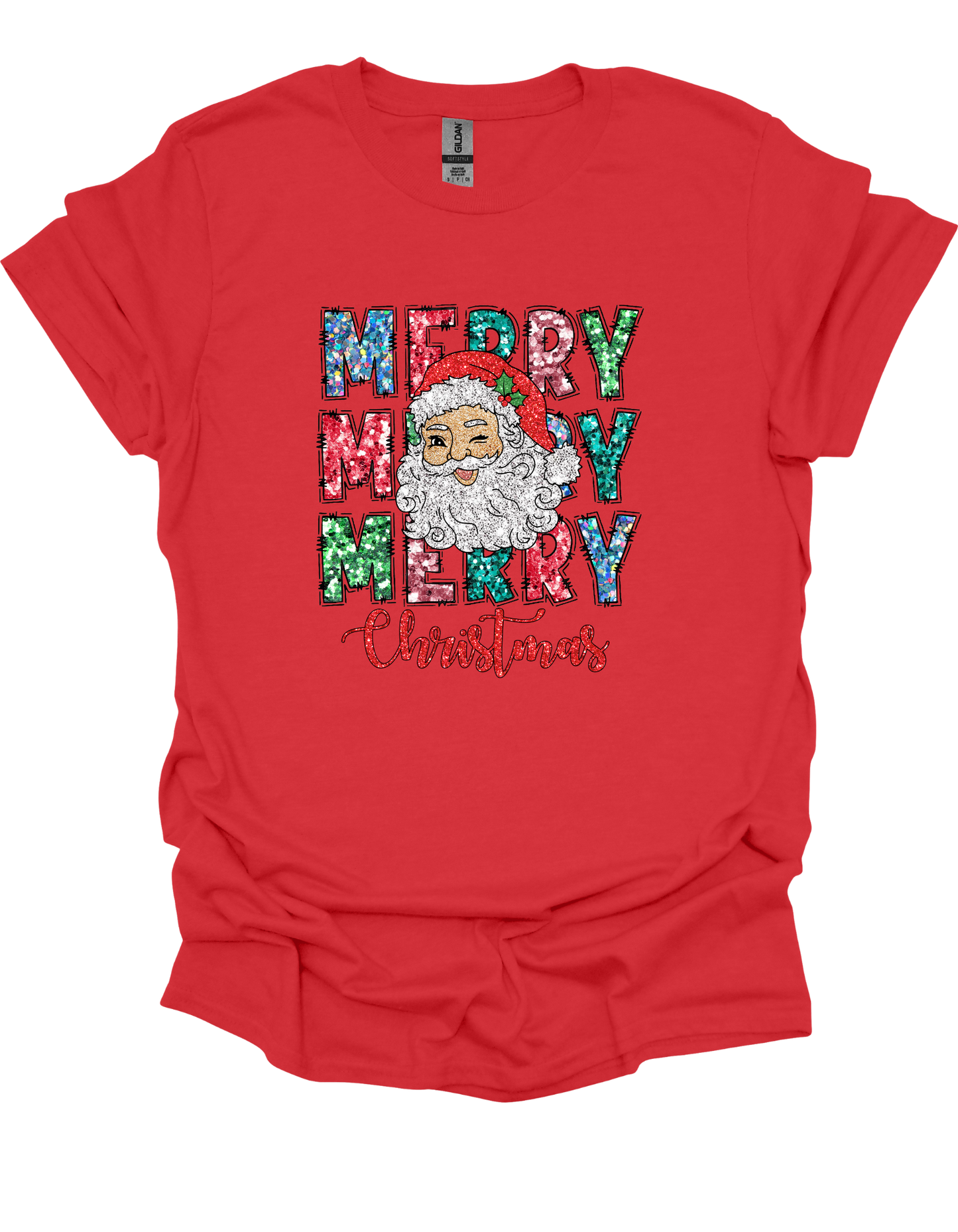 Santa Merry Christmas T-Shirt