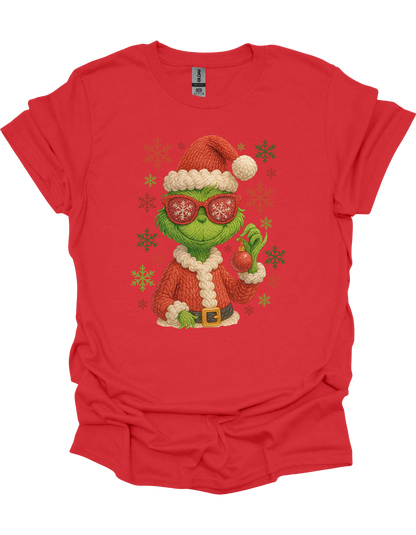 Grinch Snowflakes T-Shirt