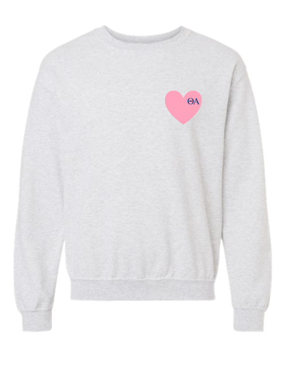 Love Theta Alpha Crewneck