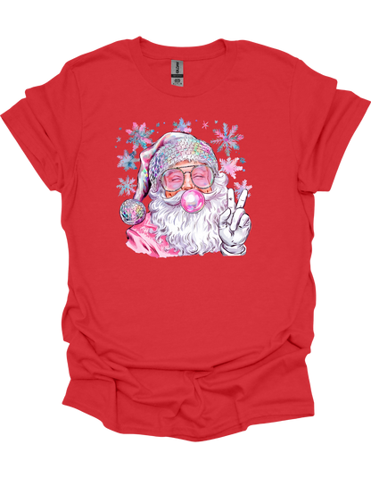 Bubblegum Santa T-Shirt