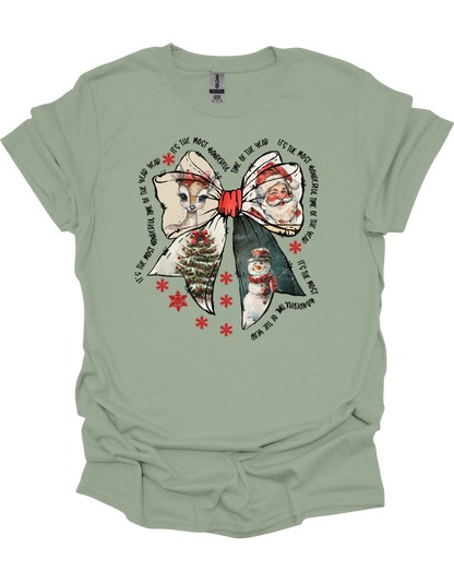 It's the Most Wonderful Time Bow T-Shirt