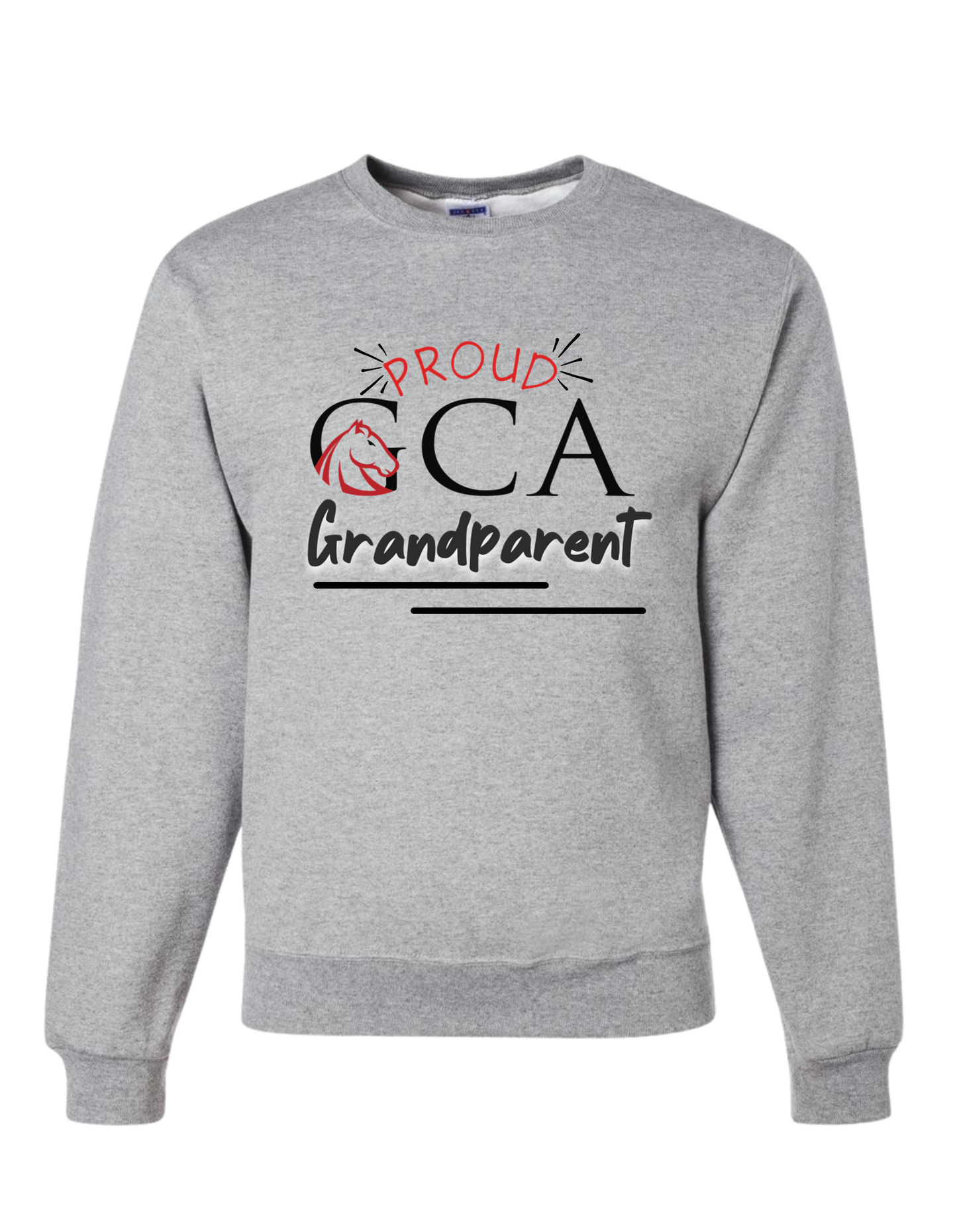 PROUD GCA GRANDPARENT CREWNECK