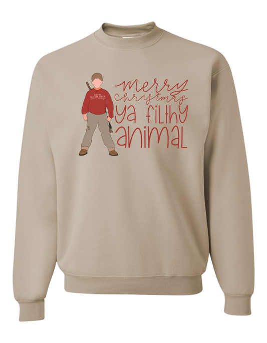 Ya Filthy Animal Crewneck