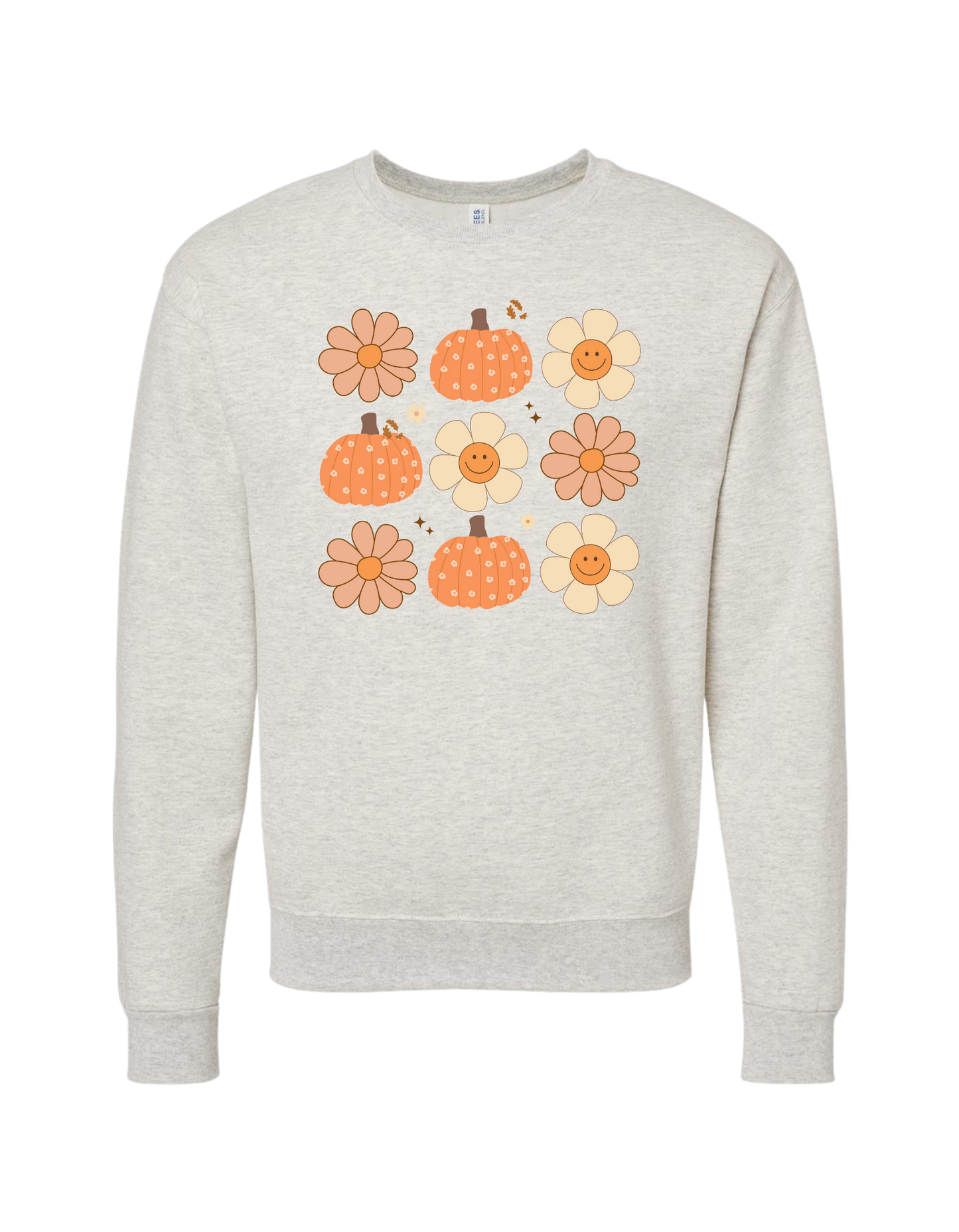 Simple Pumpkin Coquette Crewneck