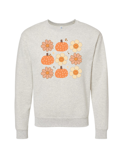 Simple Pumpkin Coquette Crewneck