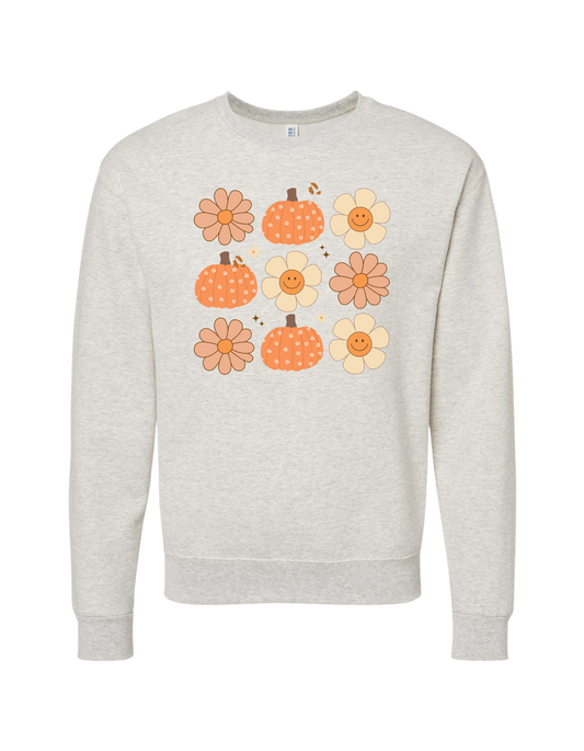 Simple Pumpkin Coquette Crewneck