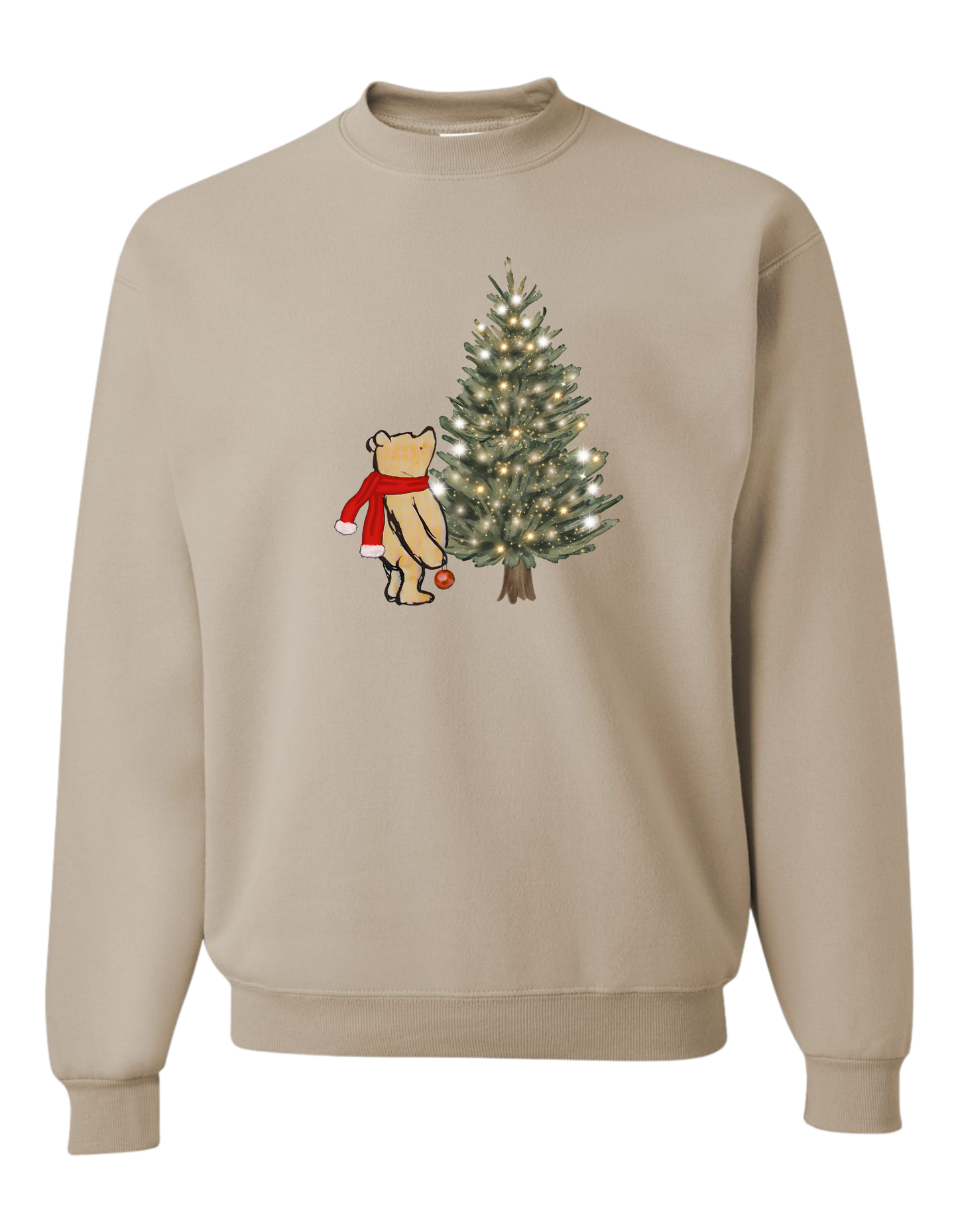 Winnie Christmas Tree Crewneck