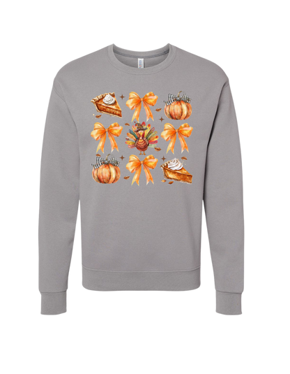Thanksgiving Coquette Crewneck