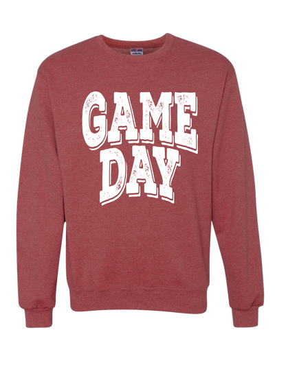 GAME DAY Large Logo Crewneck