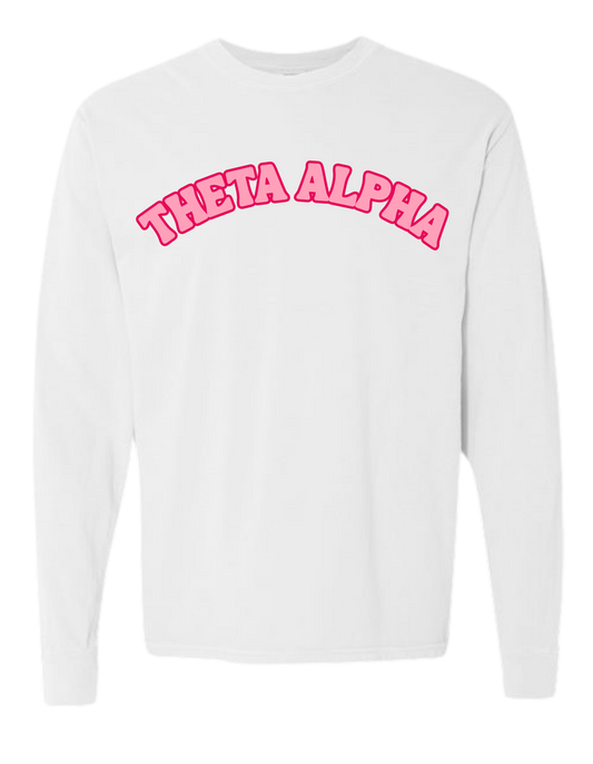 Theta Alpha Classic Long Sleeve - COMFORT COLORS