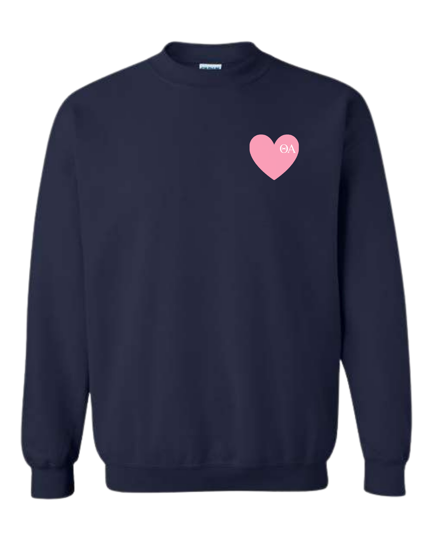 Love Theta Alpha Crewneck
