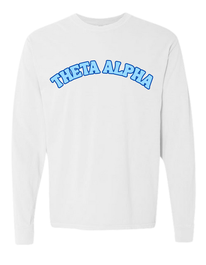Theta Alpha Classic Long Sleeve - COMFORT COLORS
