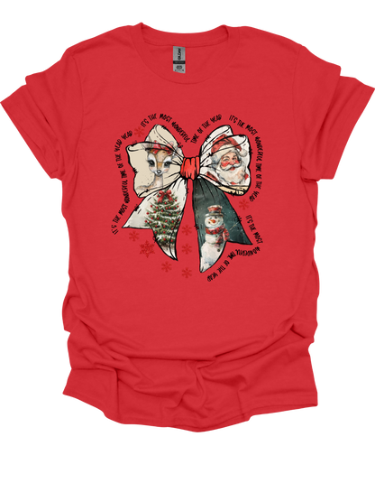 It's the Most Wonderful Time Bow T-Shirt