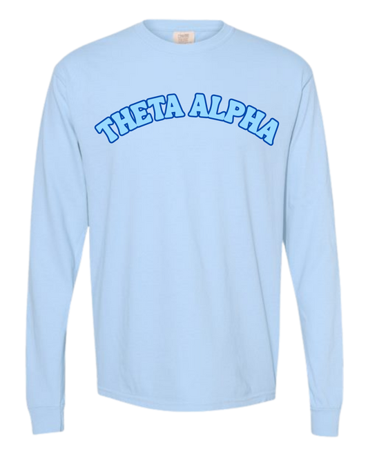 Theta Alpha Classic Long Sleeve - COMFORT COLORS