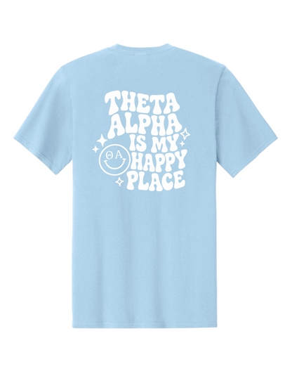 Theta Alpha Is My Happy Place T-Shirt