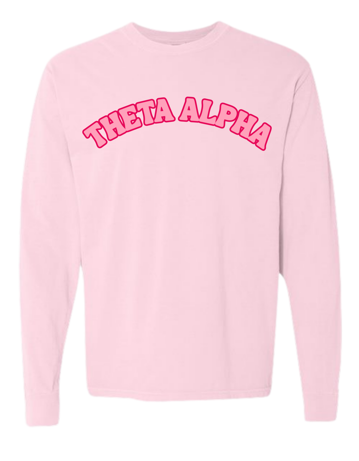 Theta Alpha Classic Long Sleeve - COMFORT COLORS