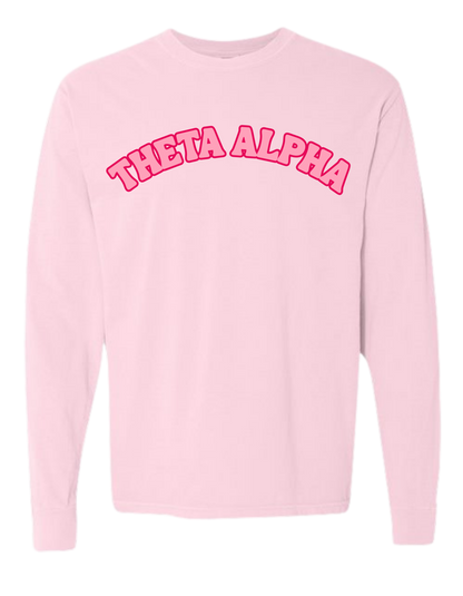 Theta Alpha Classic Long Sleeve - COMFORT COLORS