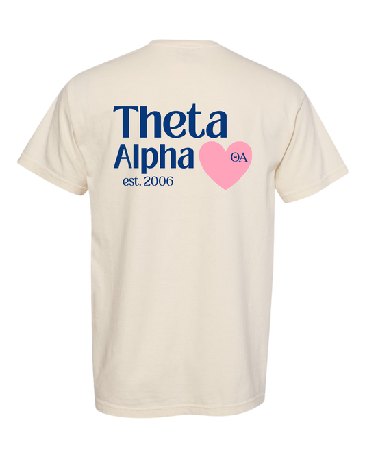 Love Theta Alpha T-Shirt