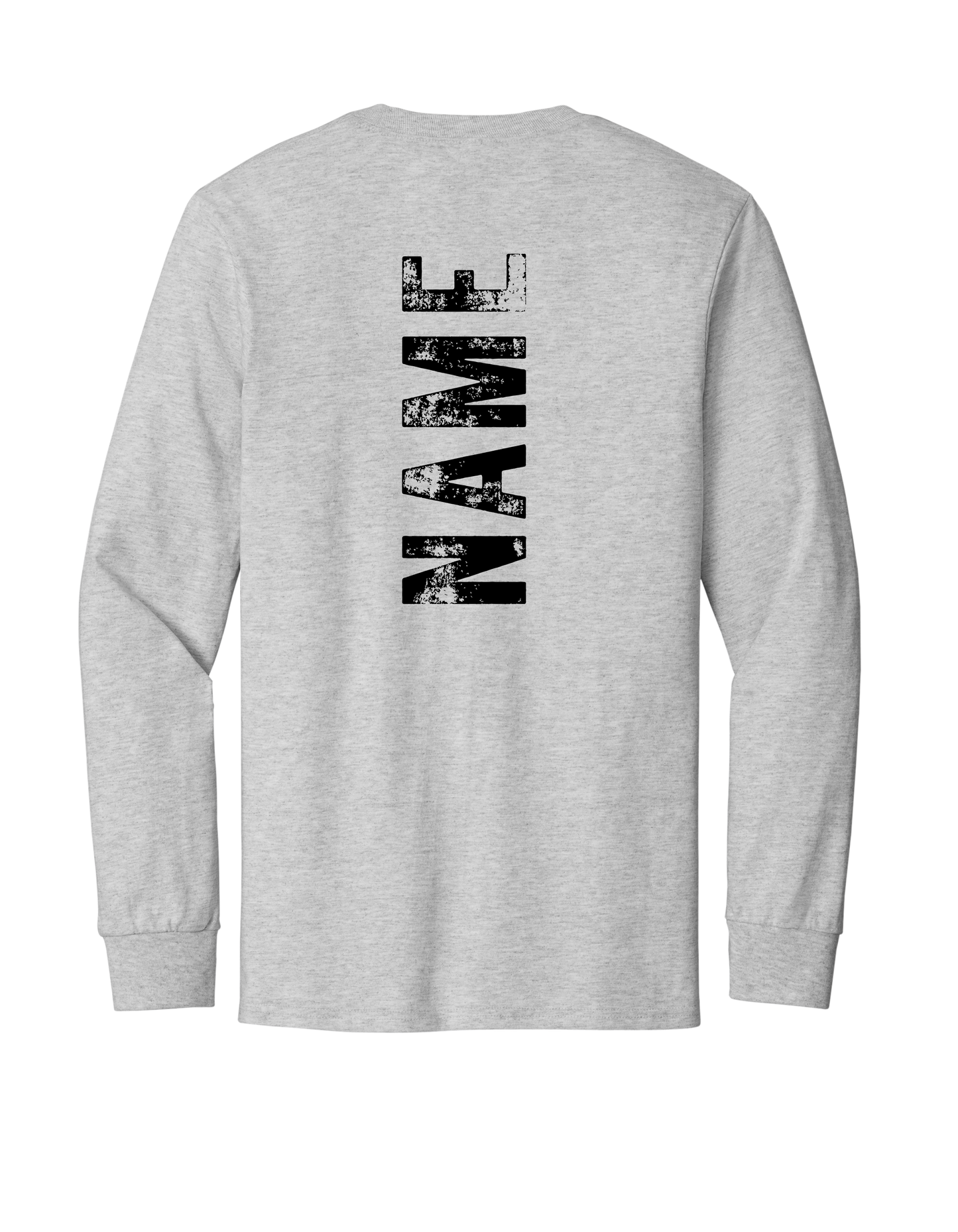 That's My Girl with Name on the Back Long Sleeve