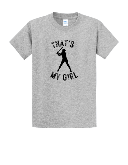 Thats My Girl with Name on Back T-Shirt