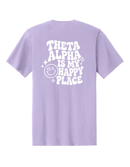 Theta Alpha Is My Happy Place T-Shirt