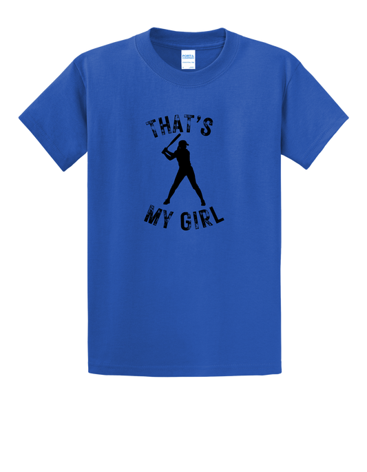 Thats My Girl with Name on Back T-Shirt