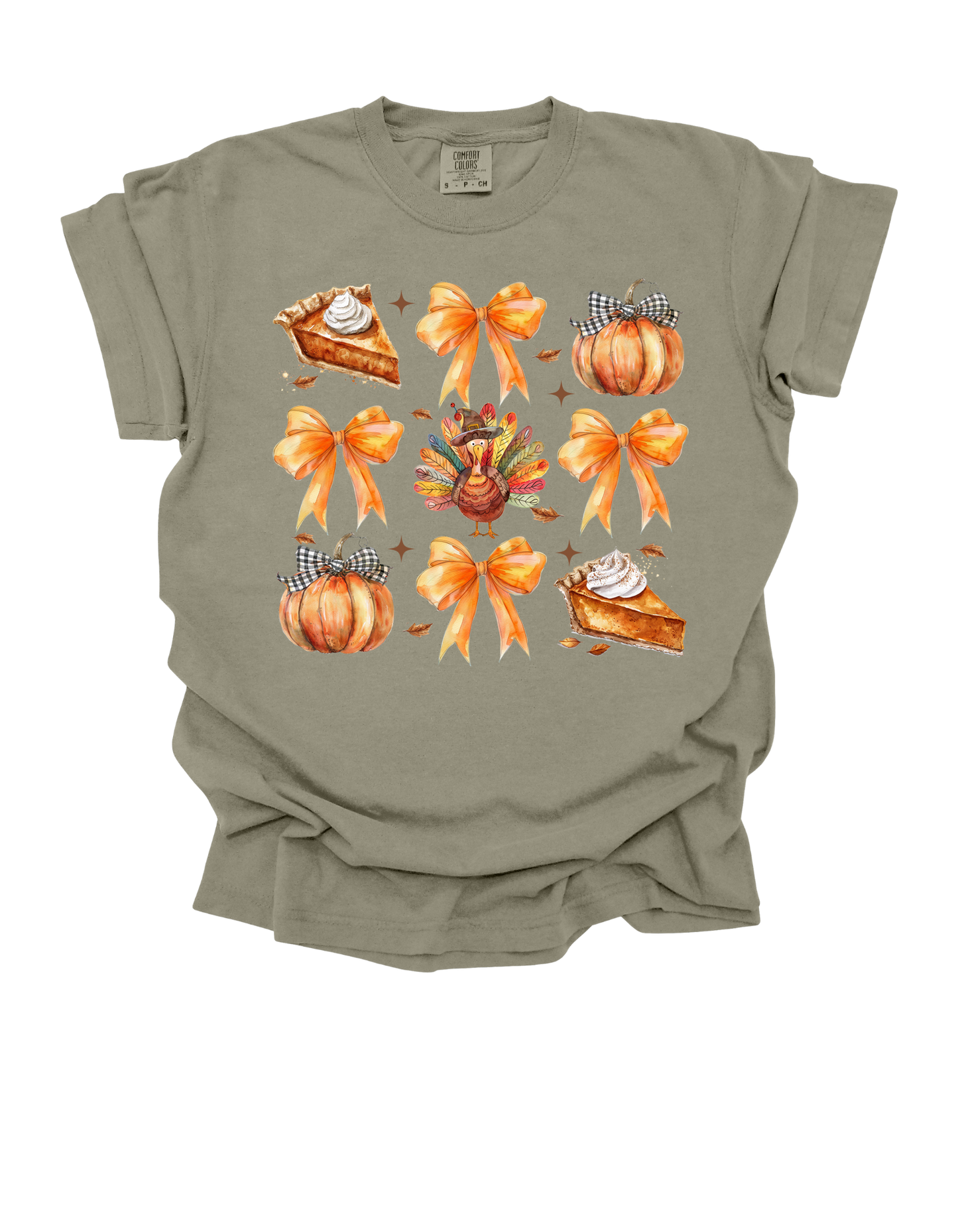 Thanksgiving Coquette Comfort Colors T-Shirt
