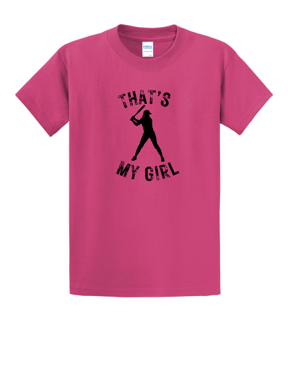 Thats My Girl with Name on Back T-Shirt