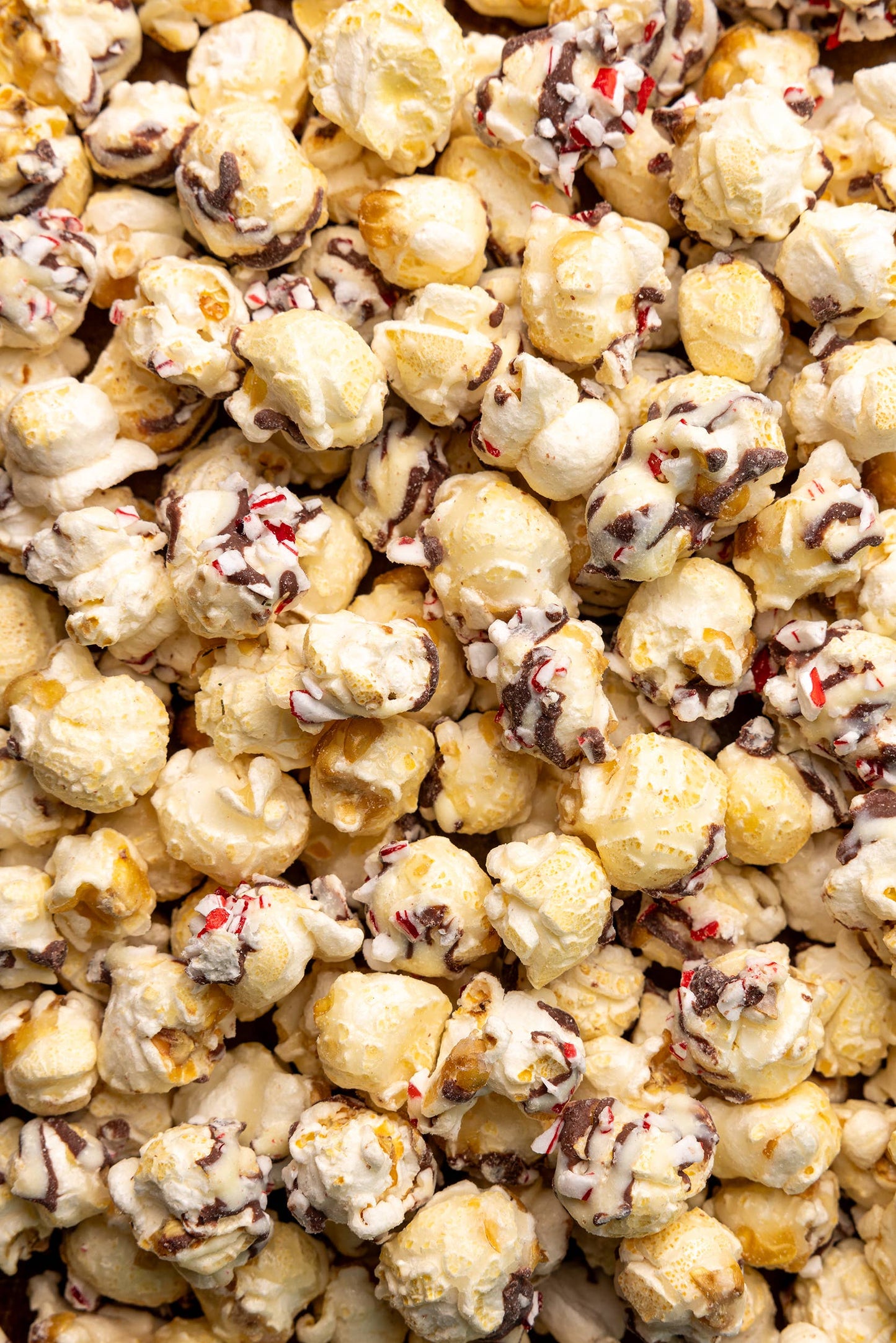 POPPY POPCORN - Peppermint Bark Popcorn