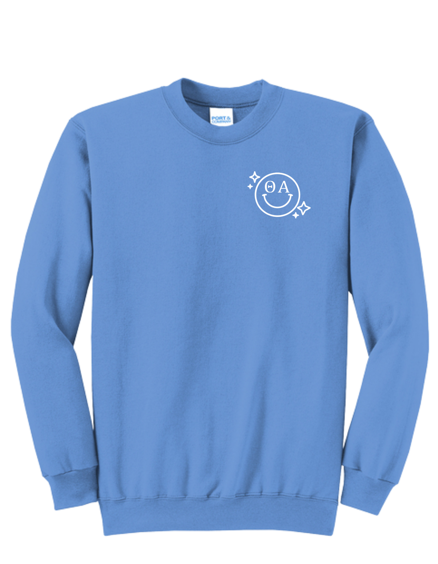 Theta Alpha Is My Happy Place Crewneck