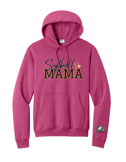 Softball Mama"CUSTOM NAME" Hoodie - PLEASE READ DESCRIPTION