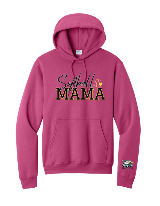 Softball Mama"CUSTOM NAME" Hoodie - PLEASE READ DESCRIPTION