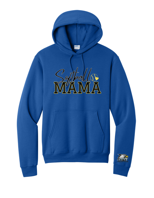 Softball Mama"CUSTOM NAME" Hoodie - PLEASE READ DESCRIPTION