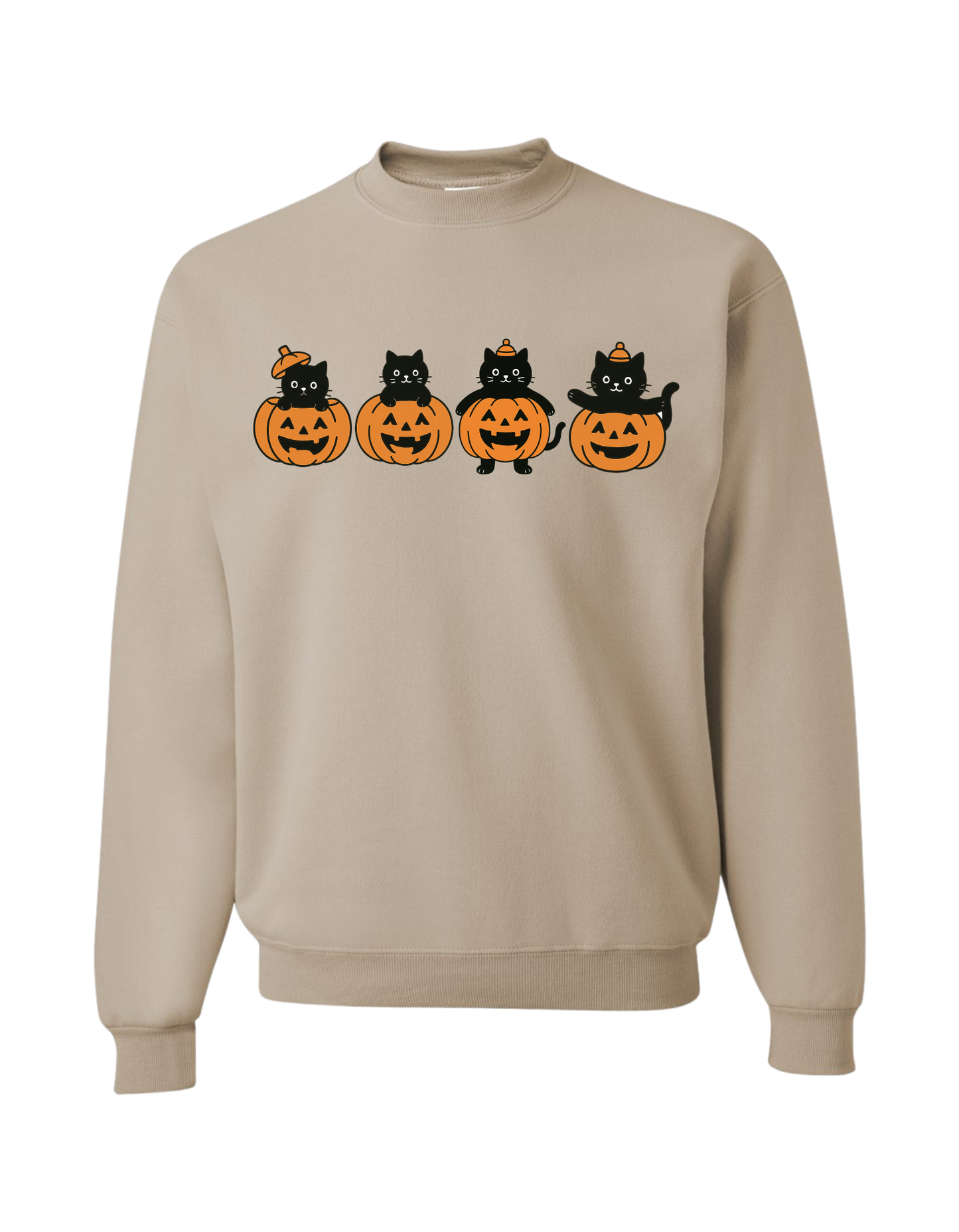 Pumpkin Cats Crewneck