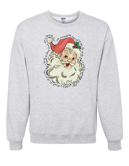Luke 2:10-11 Santa Crewneck