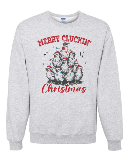 Merry Cluckin' Christmas Crewneck