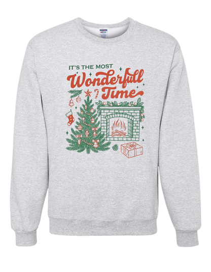 Wonderful Time Fireplace Crewneck