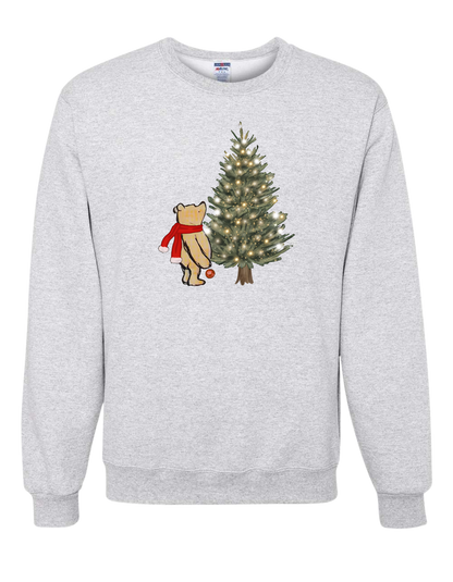 Winnie Christmas Tree Crewneck