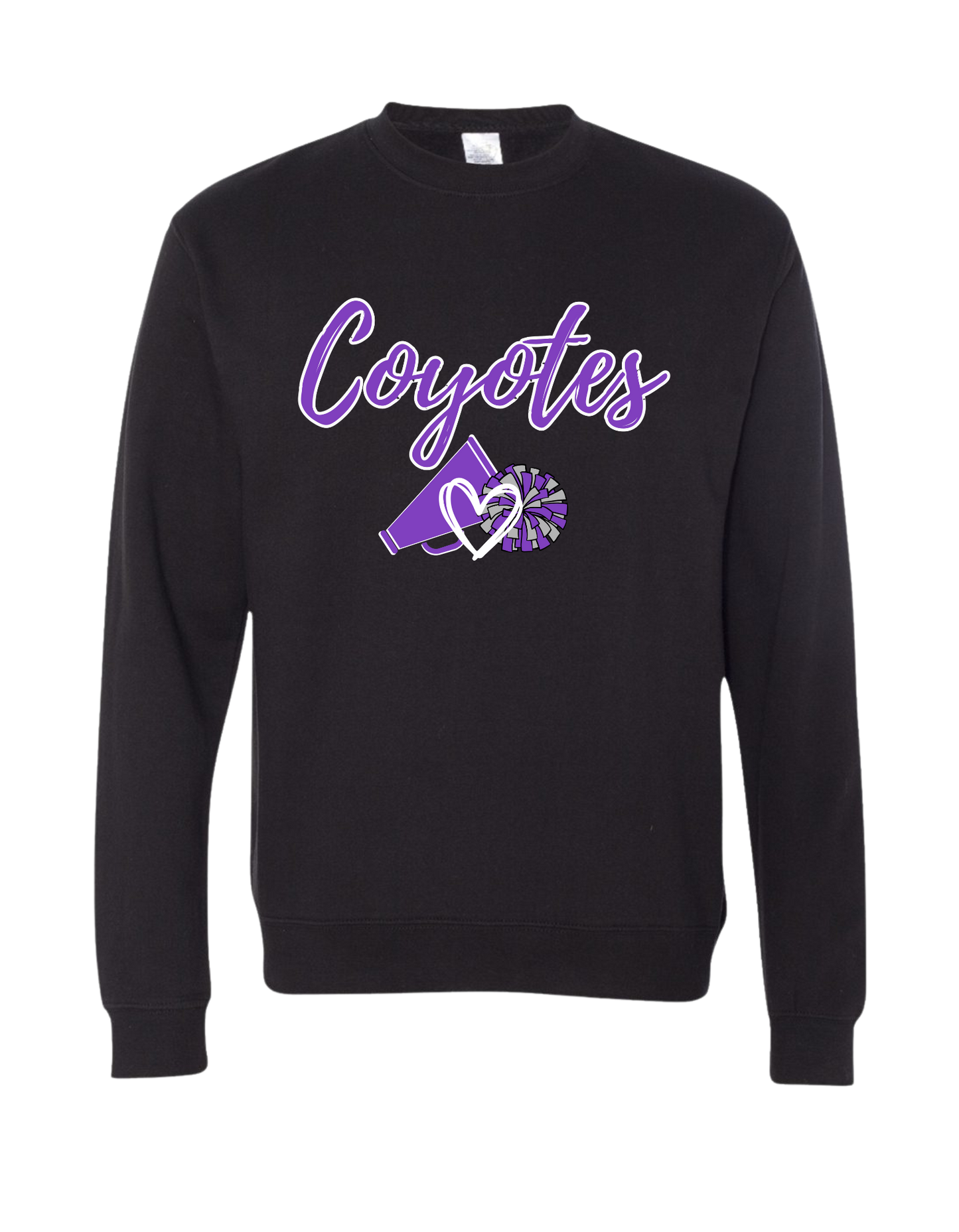 Coyotes Cheer Crewneck