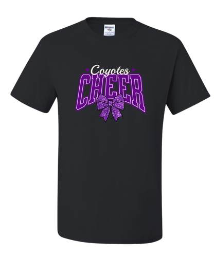 Coyotes Cheer Bow T-Shirt