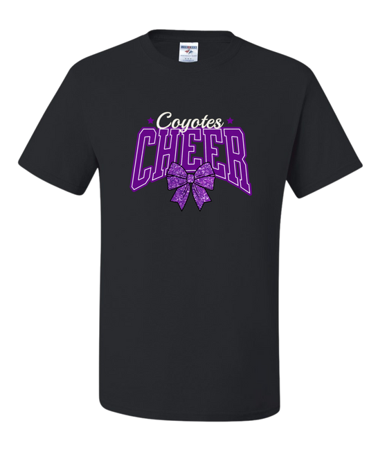 Coyotes Cheer Bow T-Shirt
