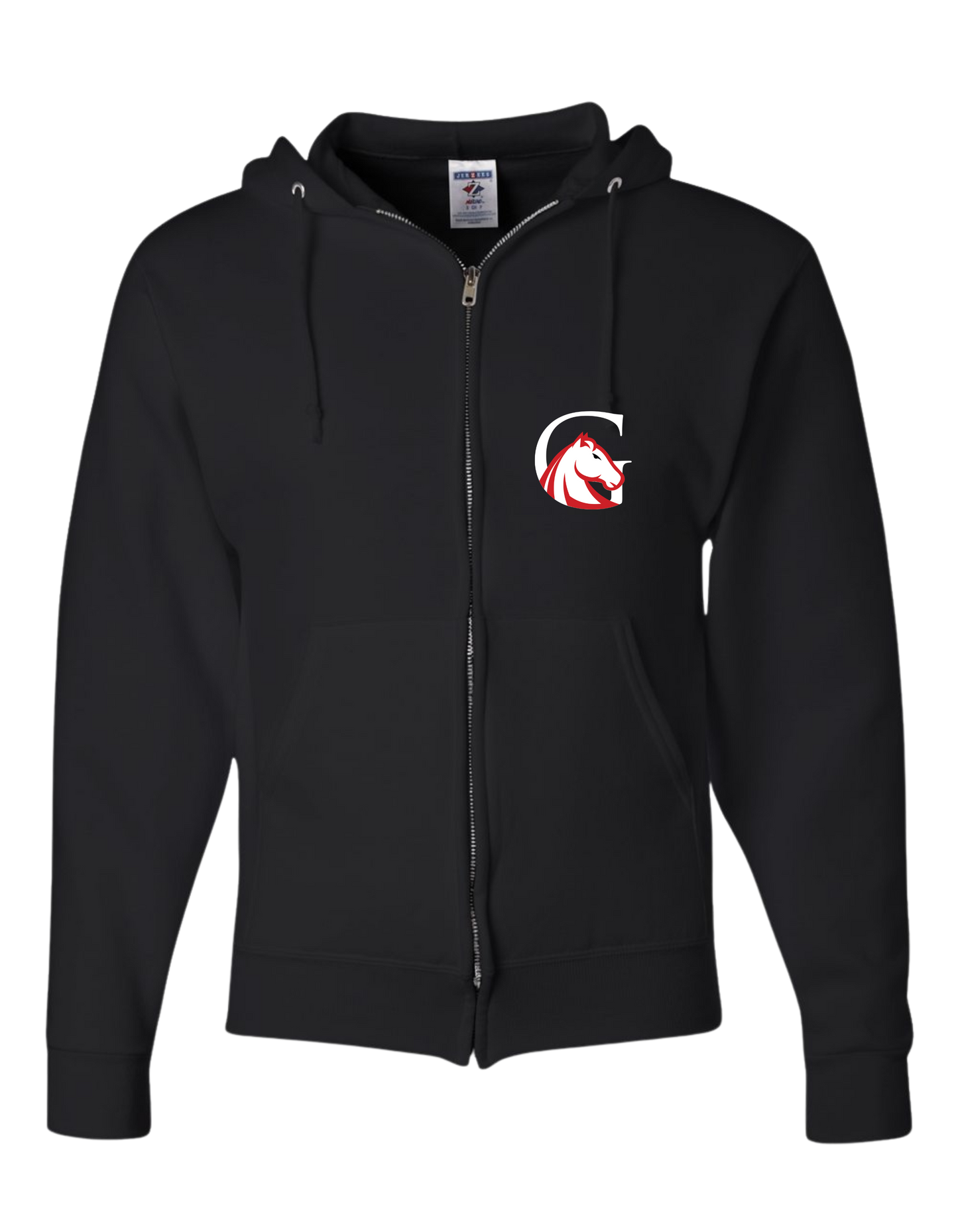 Grace Logo Zipup Hooded Sweatshirt