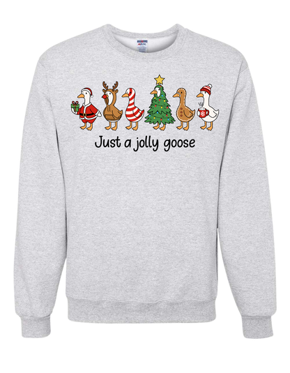 Just A Jolly Goose Crewneck