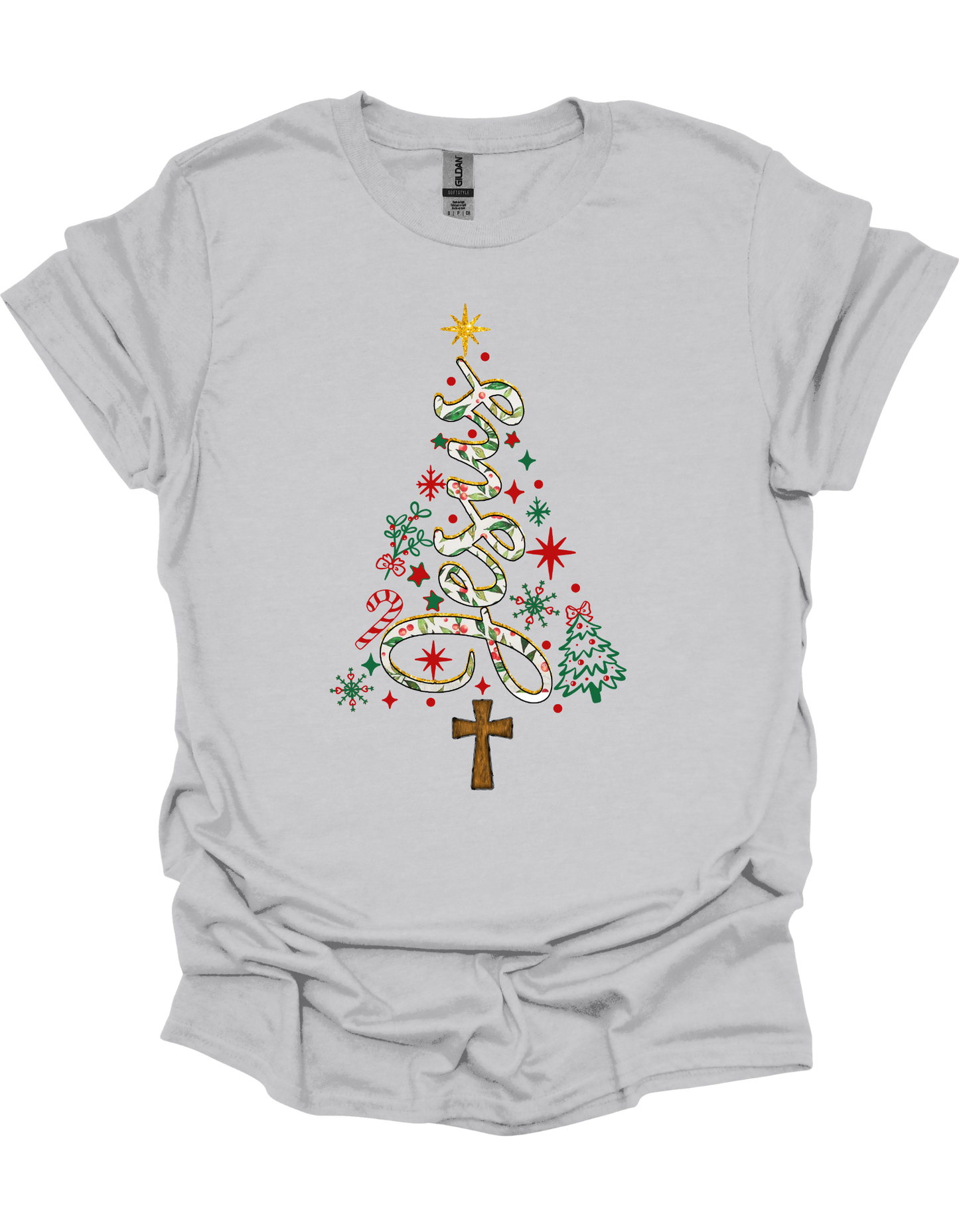 Jesus Christmas Tree T-Shirt