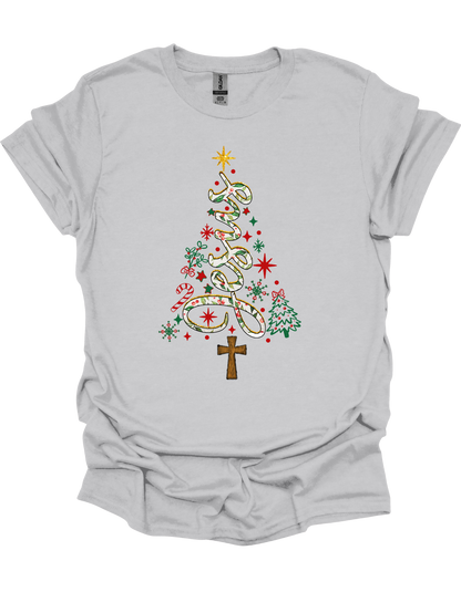 Jesus Christmas Tree T-Shirt