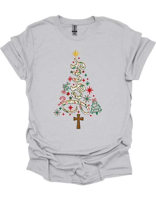 Jesus Christmas Tree T-Shirt