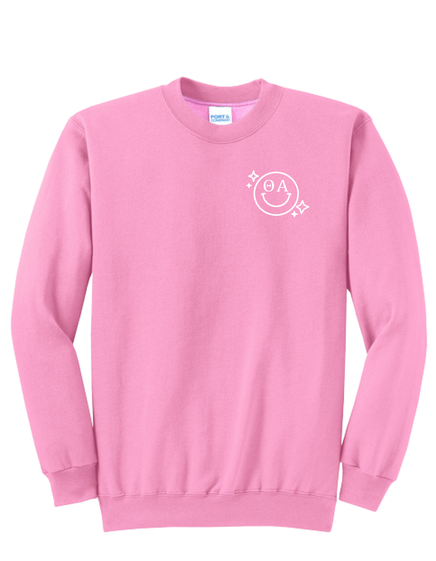 Theta Alpha Is My Happy Place Crewneck