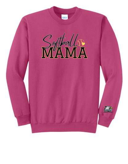 Softball Mama "CUSTOM NAME" Sweatshirt - PLEASE READ DESCRIPTION