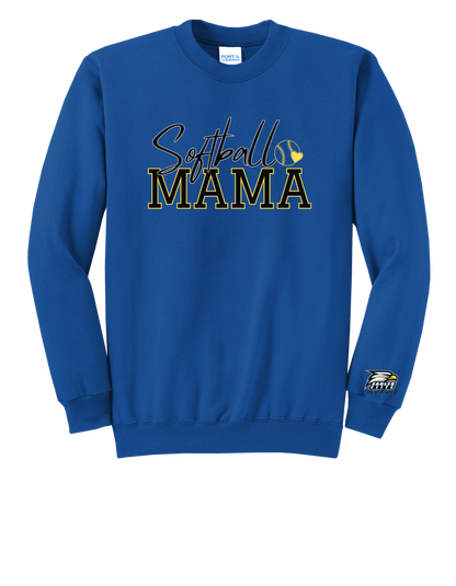 Softball Mama "CUSTOM NAME" Sweatshirt - PLEASE READ DESCRIPTION